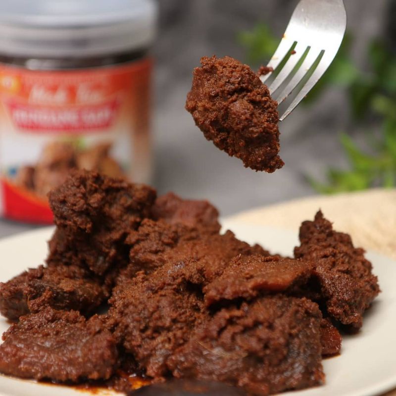 

Rendang Padang || Rendang hitam daging Mak Tuo || 200gr