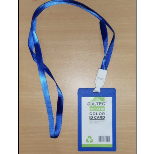 

TEMPAT ID CARD V-TEC ID CARD HOLDER + TALI 12 PCS IDC-5490