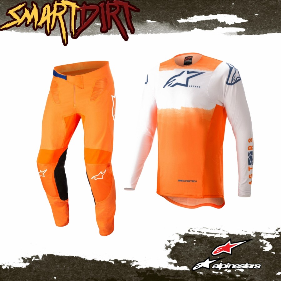 JERSET ALPINESTAR SUPERTECH IMPACT ORANGE JERSEY CROSS ALPINESTAR ORI