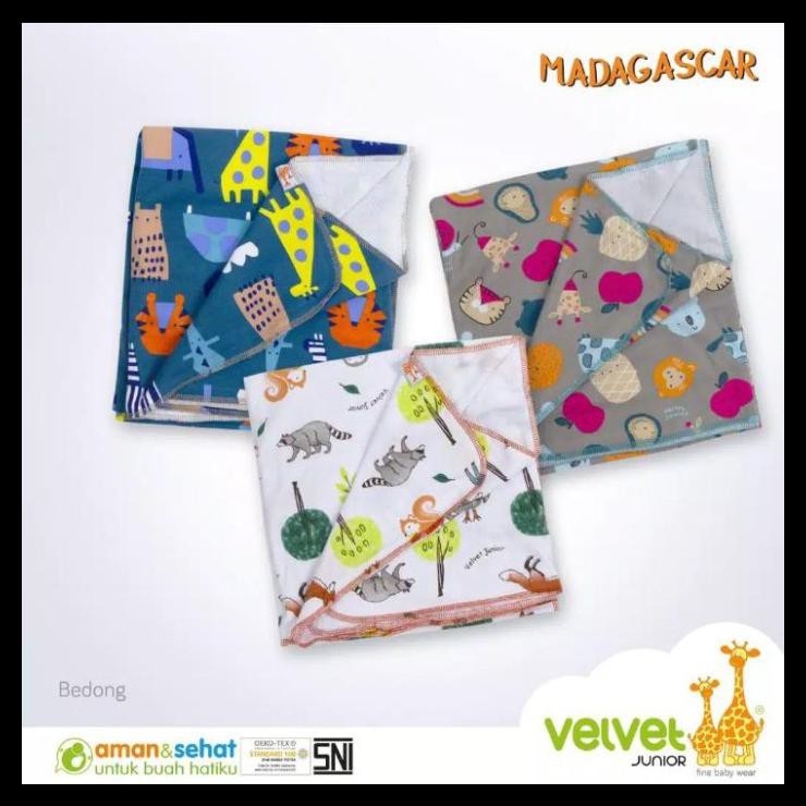 MURAH VELVET JUNIOR BEDONG BABY - Slide Satu Boy