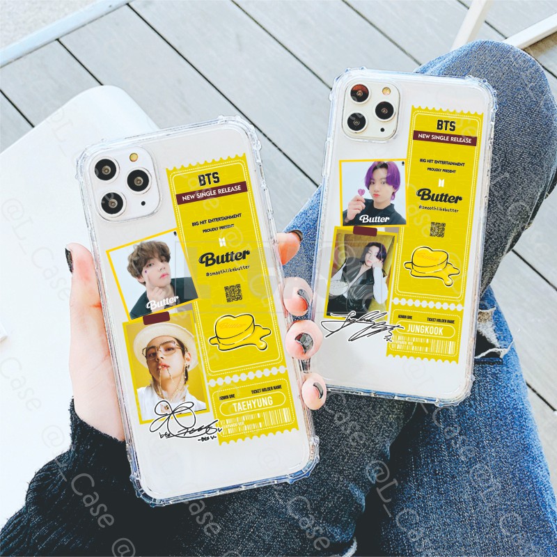 [COD] Case BTS - Ticket Butter Semua Type Handphone