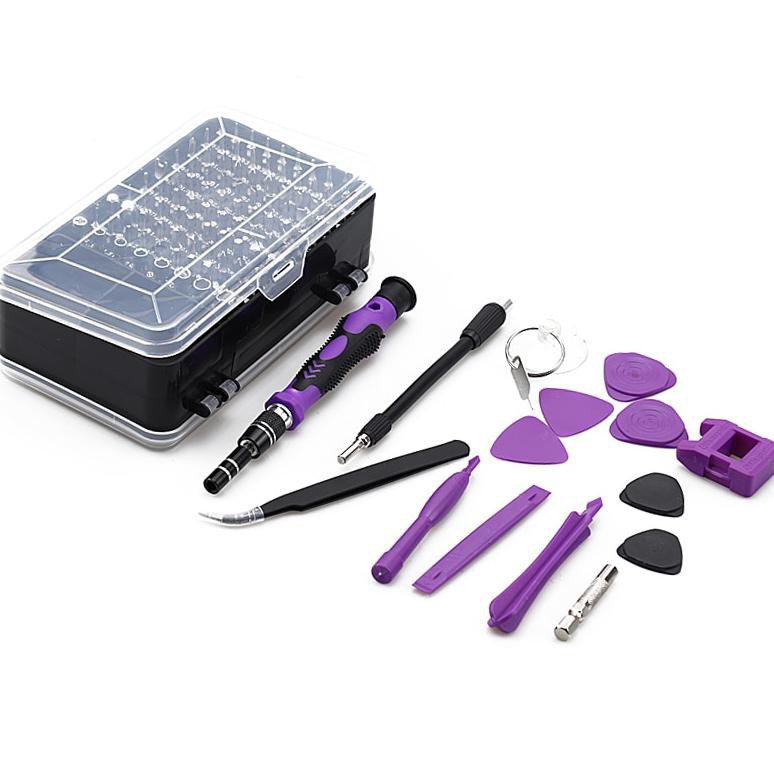 Grab Medan 115 in 1 Screwdriver Set Reparasi Smartphone Laptop Mini Precision Insulated Yalku 1