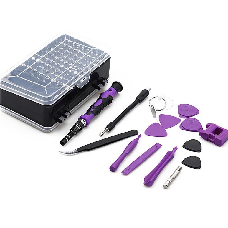 Grab Medan 115 in 1 Screwdriver Set Reparasi Smartphone Laptop Mini Precision Insulated Yalku 1