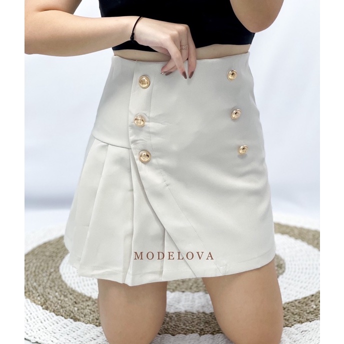 MDLV ~ 5500# Anadela Skirt Rok Celana Premium Korea Look Fashion import