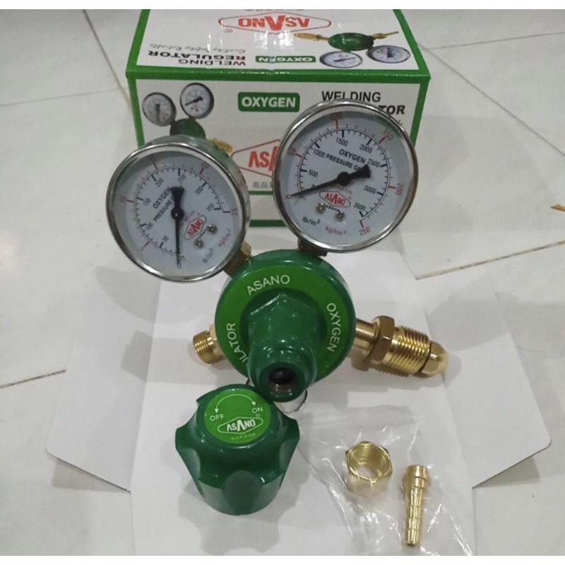 Jual Regulator Las Oksigen Tabung Gas Asano Regulator Tabung Gas Oxygen Oksigen Untuk Las 