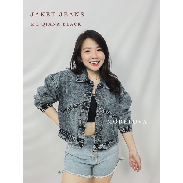 MDLV ~ Jaket Jeans MT Kiana Jaket Jeans Cewek Jaket Jeans Premium Jaket Jeans Import Good Quality Women Jeans Jaket Fashion Import