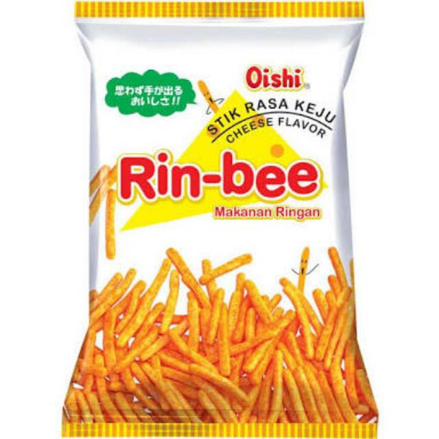 

Snack OISHI RINBEE Cheese Stick Keju - 65gr