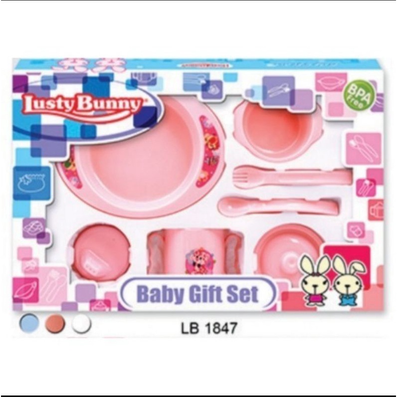 Lusty Bunny Baby Gift Set 1847