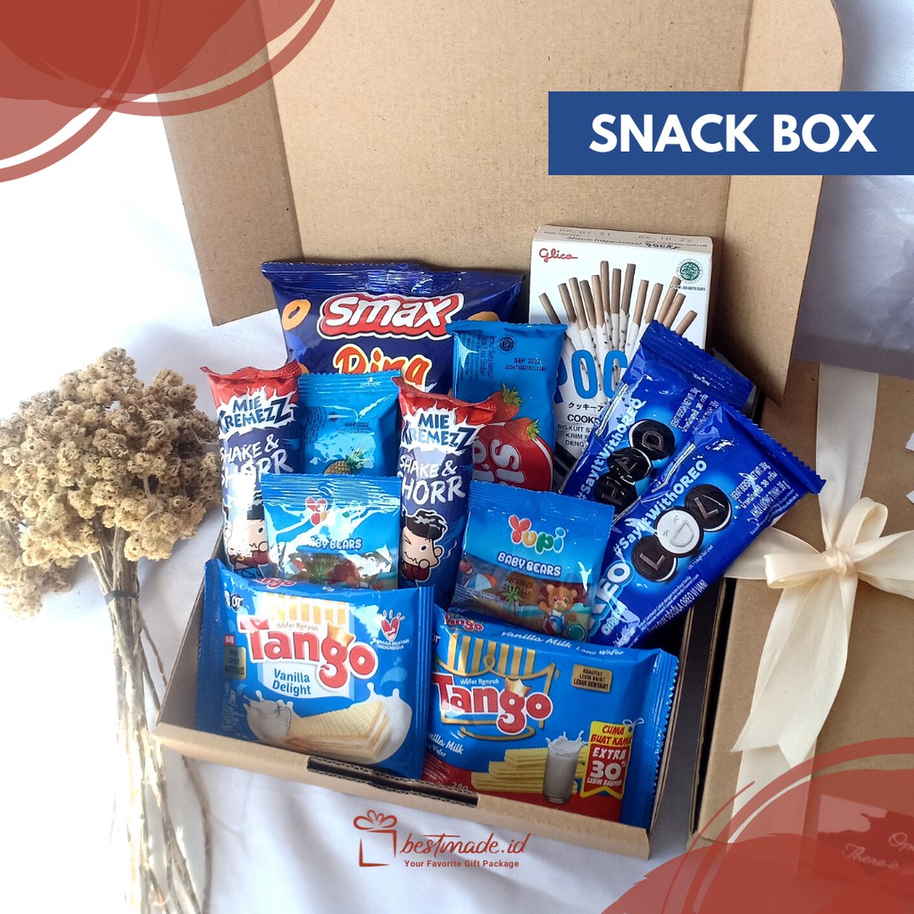 

Snack Box Birthday/Graduation/Sempro (BIRU)
