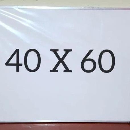 

Model baru - Papan Tulis White Board Gantung Ukuran 40X60 cm !!