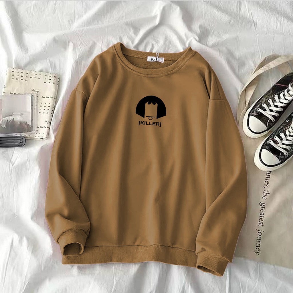 Killer sweater l xl xxl Jaket sweater hoodie sweater friday killer original sweater cewek killer swi