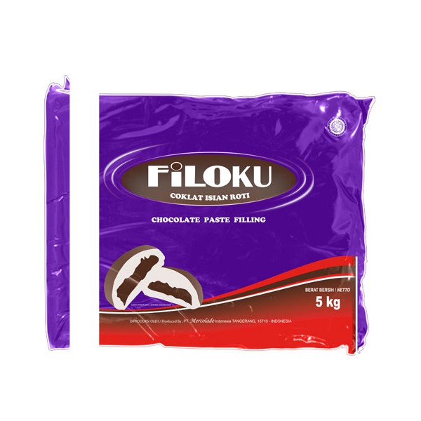 Jual Selai Cokelat Selai Coklat Olesan Filling Roti Filoku 1kg Harga Sudah Termasuk Karton Dan 8247