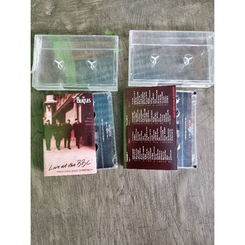 Kaset Pita The Beatles Live at The BBC