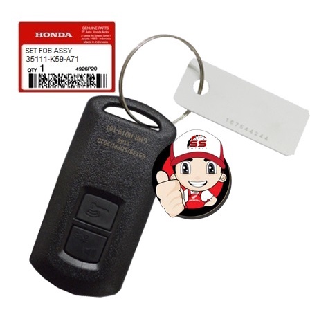 REMOT/SET FOB ASSY VARIO 150 & SCOOPY TAHUN 2018 KODE SPAREPART 35111K59A71