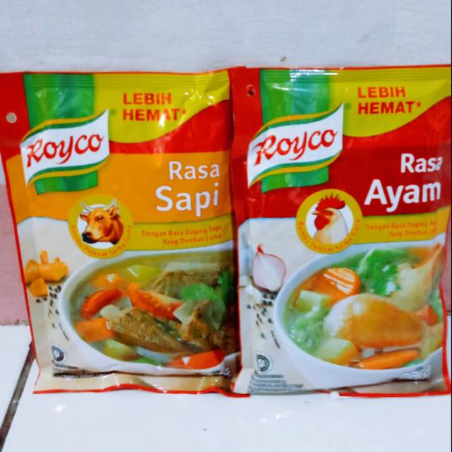 

- CSM - Royco Ayam - Sapi " 230 Gr