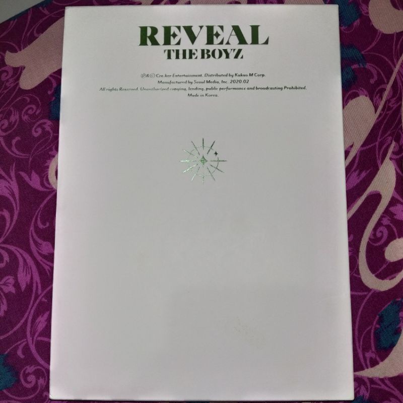ALBUM ONLY THE BOYZ REVEAL BOY