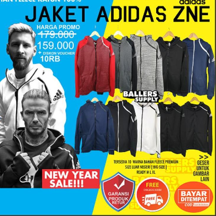 Siap Kirim.. JAKET ADIDAS ZNE GRADE ORIGINAL JAKET HOODIE ADIDAS ZNE JAKET ZNE HOODIE ADIDAS ZNE