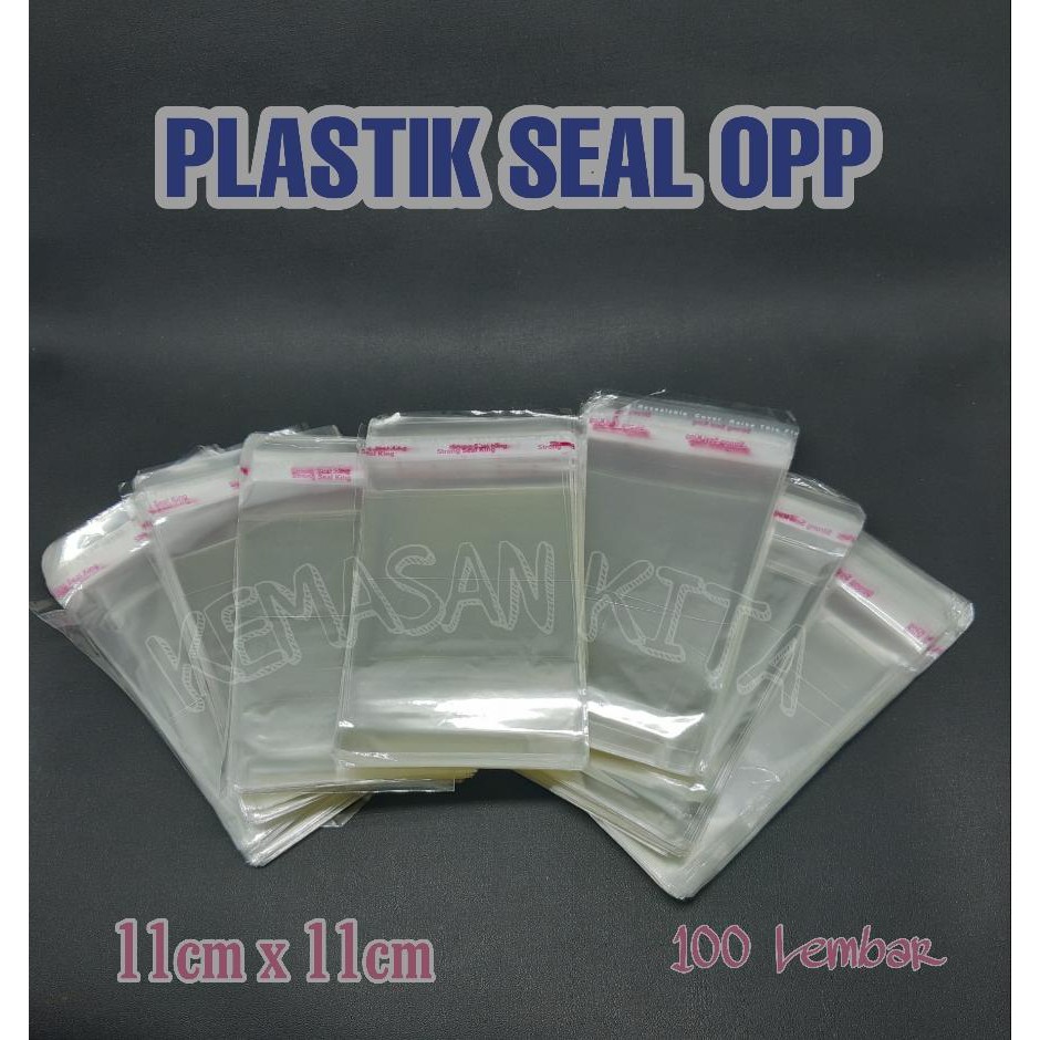 Jual Kantong Plastik Opp Seal Lem Perekat Kemasan Souvenir Kue 11x11 Cm Shopee Indonesia 0865