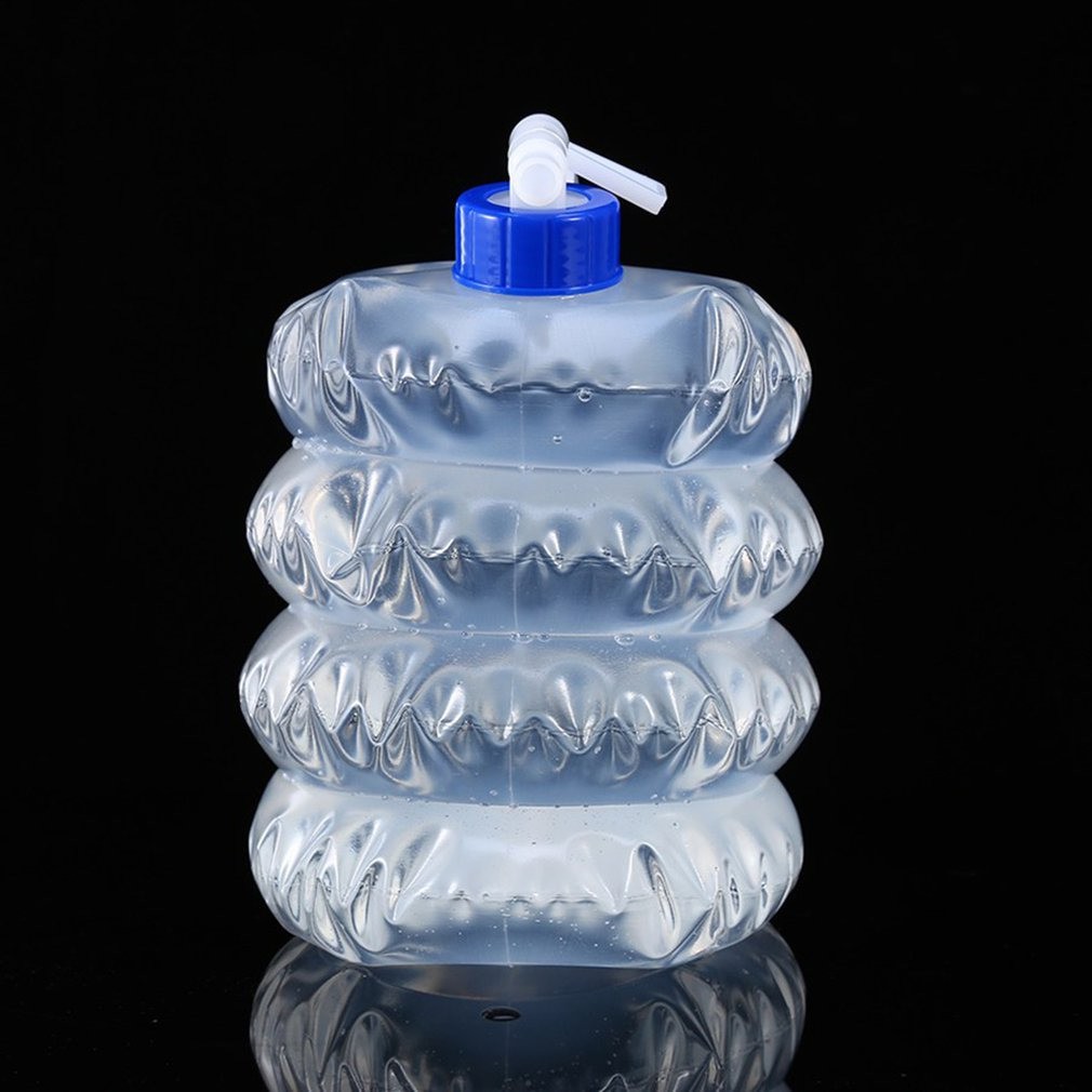 Wenbo Kantong Air Lipat Foldable Camping Water Storage 15 Liter - ST-117 - Transparent