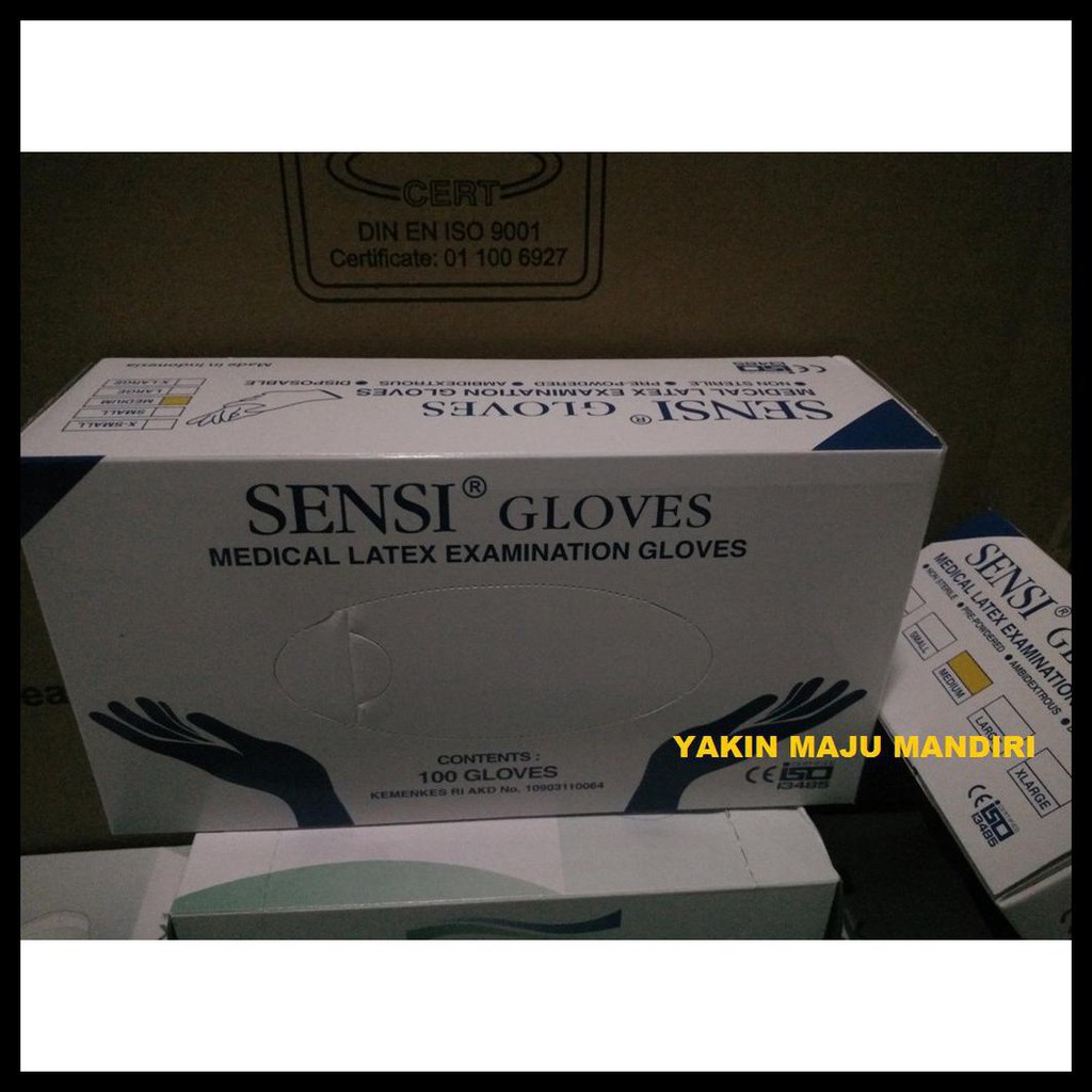 Sarung Tangan Karet Sensi / Sensi Gloves
