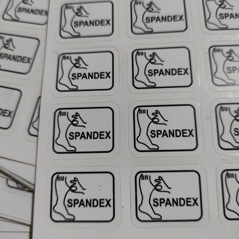 Stiker Kaos Kaki Spandex