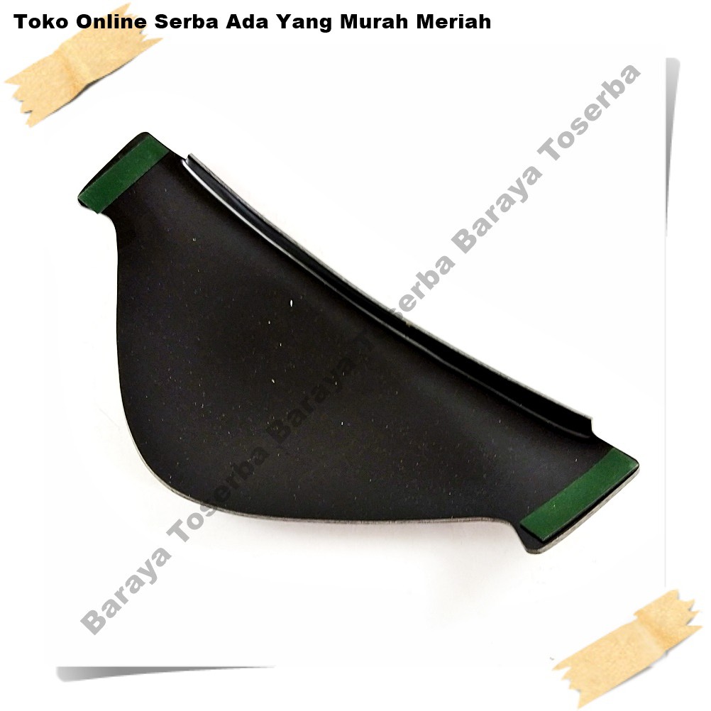 Visor Mio Sporty Hitam 1 Set Baut PNP Aksesoris