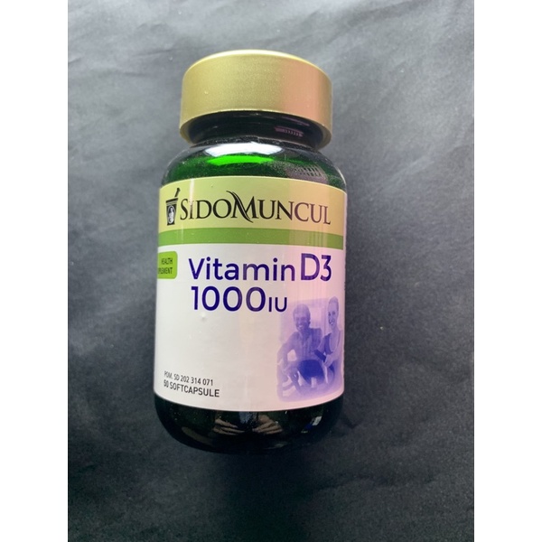 VITAMIN D3 1000IU SIDOMUNCUL
