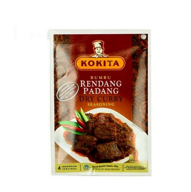 

Kokita Bumbu Rendang Padang Dry Curry 30gr
