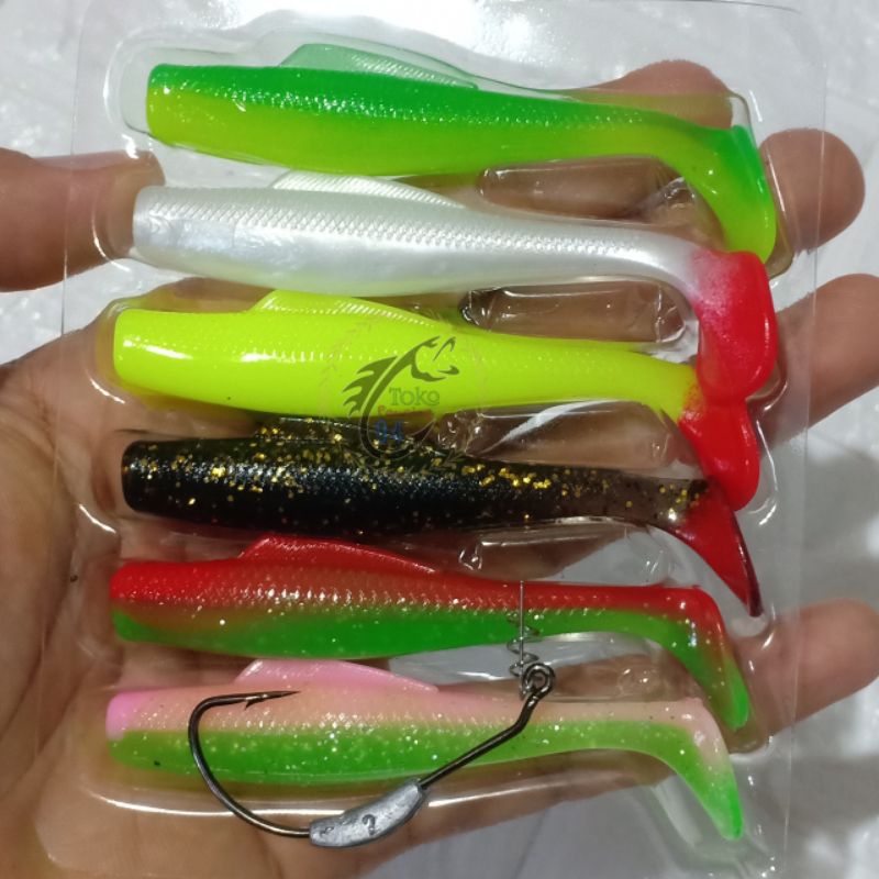 umpan zman replika 8cm free hook