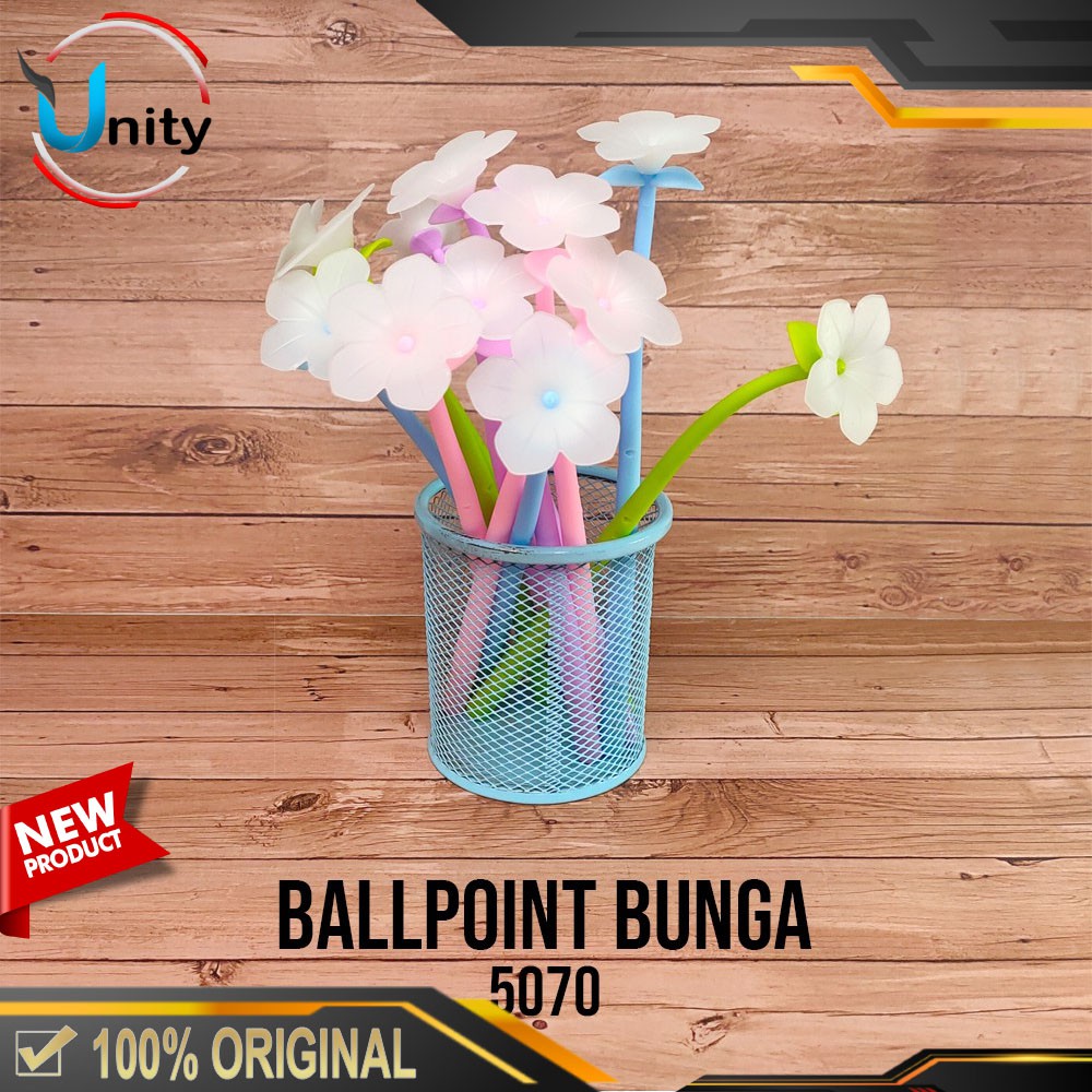 

NEWSALE" Pulpen Anak Pulpen Fancy Bulpen Karakter Ballpoint Bunga Alat Tulis