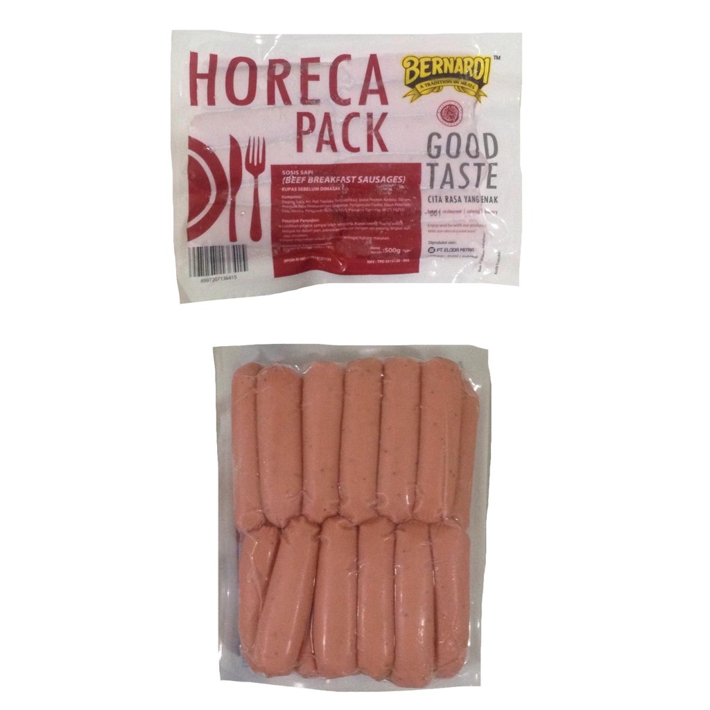 Sosis Sapi Horeca Bernardi 500gr