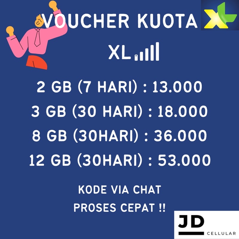 VOUCHER KUOTA XL JABODETABEK #1