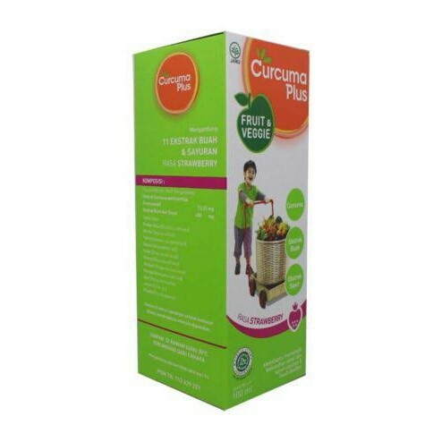 CURCUMA PLUS FRUIT AND VEGIE 100 ML RASA JERUK