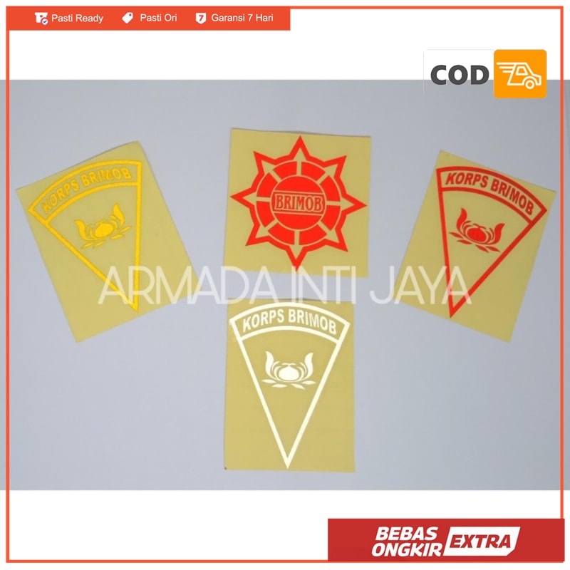 

Sticker Kerangka Brimob Roda l Stiker Kerangka