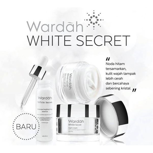 Wardah Paket White Secret Cream 17 ml
