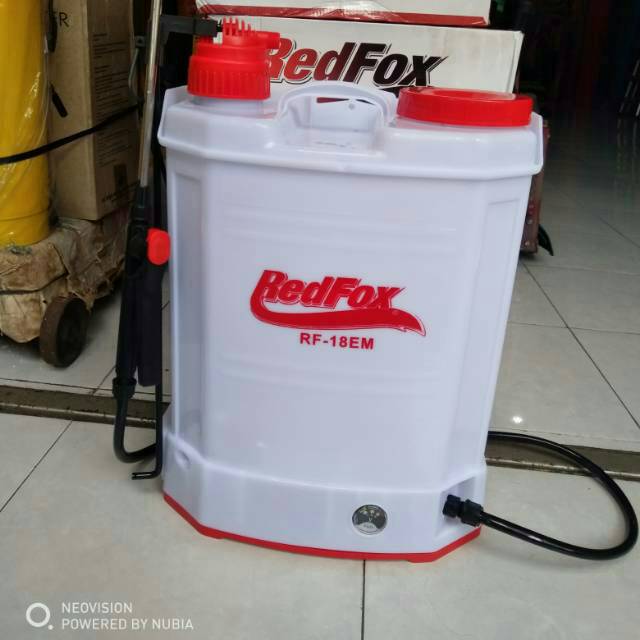 Alat Semprot Hama Elektrik Manual 2 In 1 18 Liter (redfox)