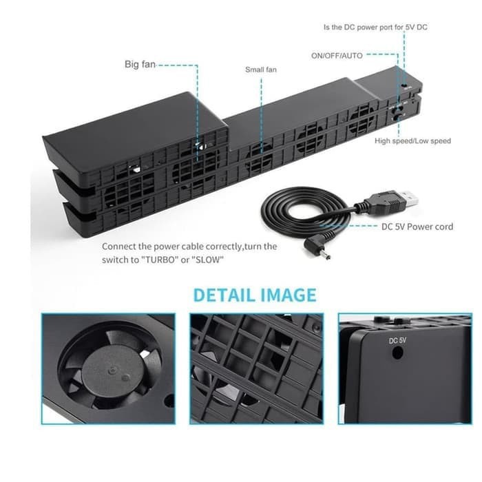 Kipas PS4 Dobe Pro Cooling Fan PS4 Pro