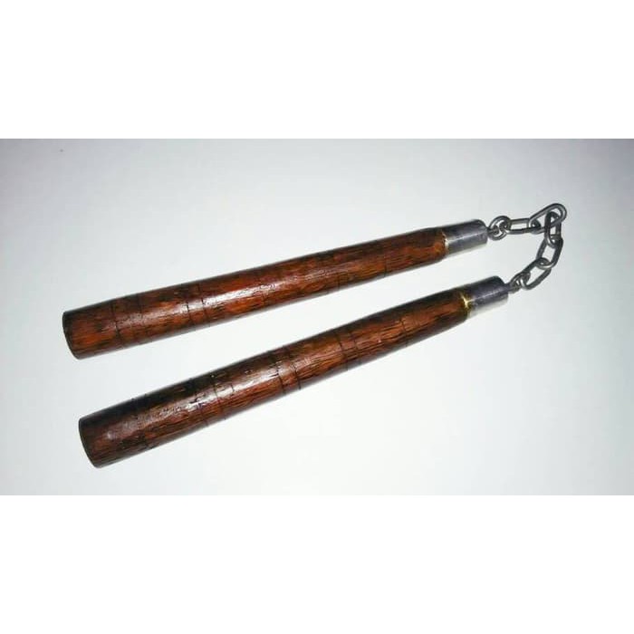 Nunchaku Kayu | Ruyung | Beladiri | Double Stick