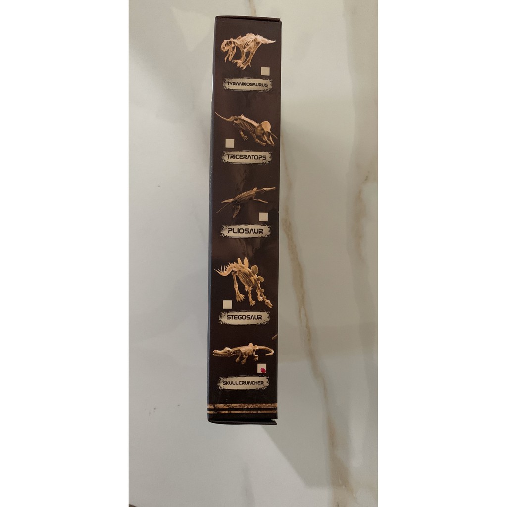 Mainan Edukasi Anak Dinosaur Fossil | Edukasi Arkeologi Dino Fosil | Gypsum Archaeology Toys