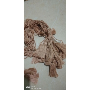 tassel/rumbai aksesoris baju (harga grosir chat penjual)