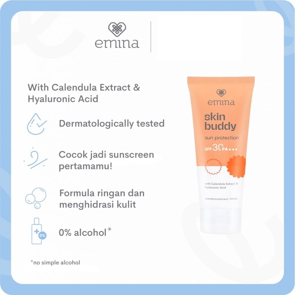 EMINA SKIN BUDDY SUN PROTECTION SPF 30 PA+++ 60ML