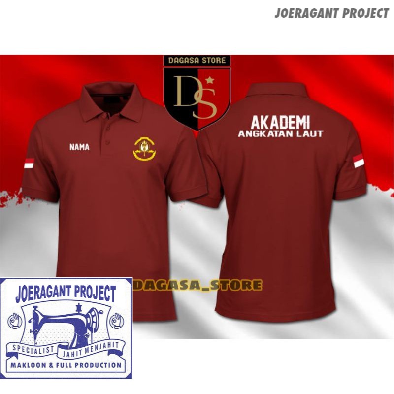 KAOS POLO AKADEMI ANGKATAN LAUT -JP