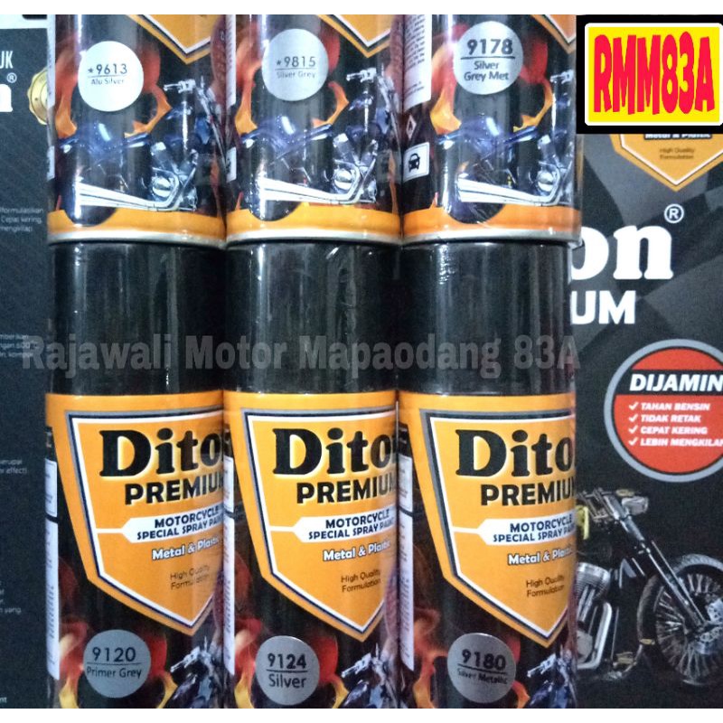 Diton Premium EPOXY PRIMER GREY-SILVER-METALIK- ALU-SILVER GREY MET, Cat Pylox/Pilox