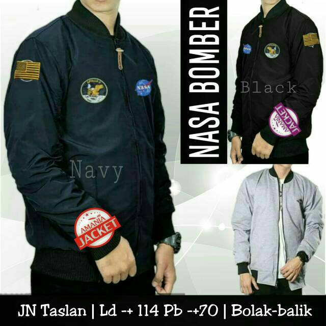 Jaket nasa bomber