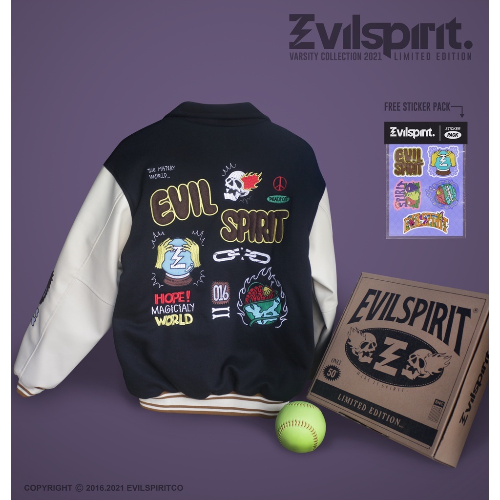 Evilspirit Varsity Jacket Alexi