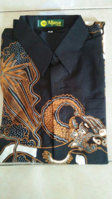 Wayang Mabur Kemeja Batik Pria Full Furing Bahan Katun Sragenan