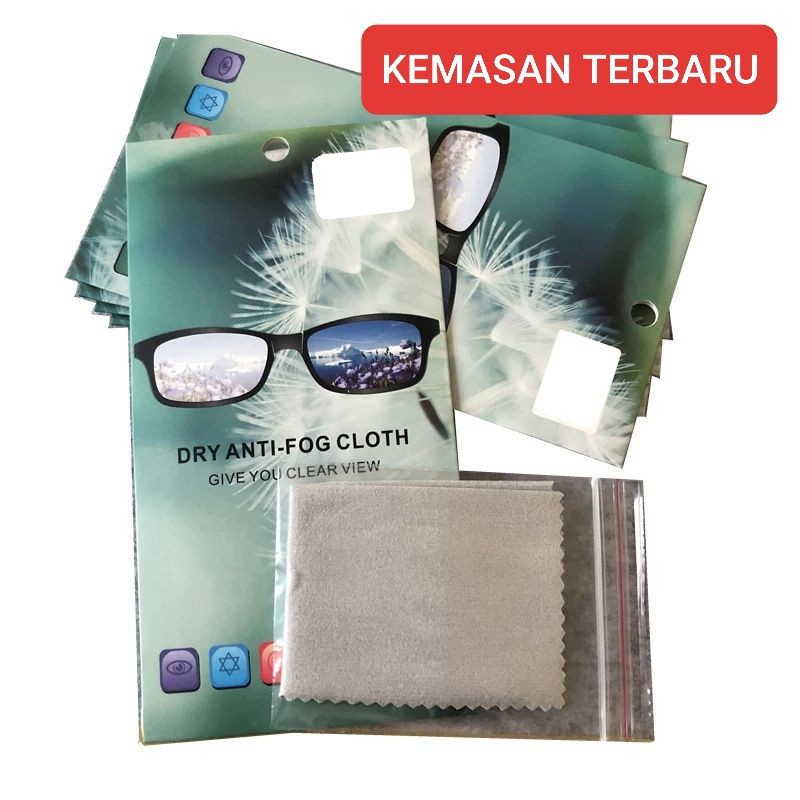 Kain Kacamata Anti Fog - Anti Embun Kacamata Dry Anti-fog Cloth