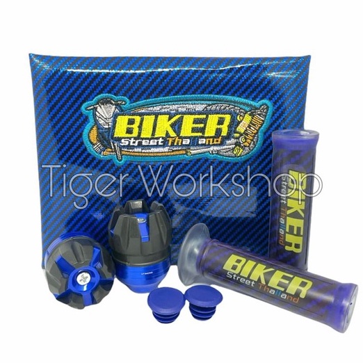 PAKETAN KULIT JOK KARBON + HANDGRIP KARBON+ JALU AS RODA DEPAN UNIVERSAL #4WARNA / VARIASI MOTOR