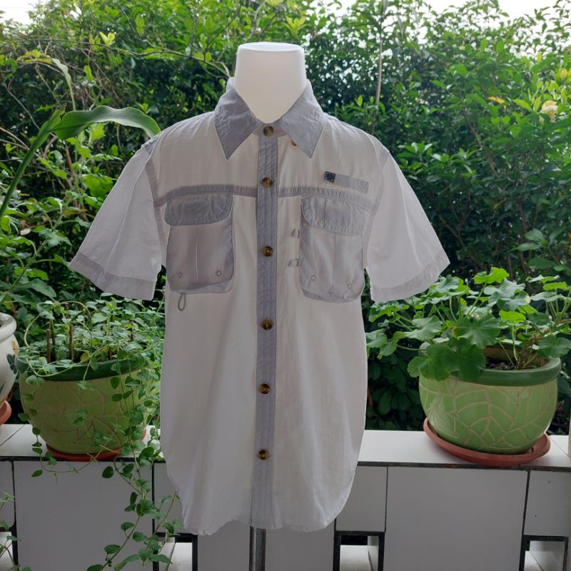 "REEL LEGENDS", Original.Kemeja Kids Boys Outdoor,UPF= Sun Protection
