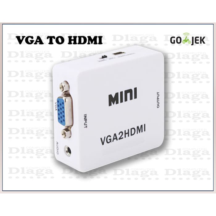 VGA TO HDMI CONVERTER - ADAPTER VGA TO HDMI